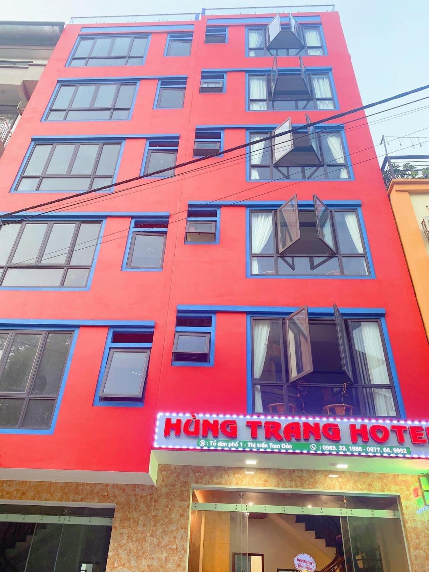 Khach San Hung Trang Hotel Tam Ðảo Eksteriør bilde